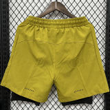 D630 UA Yellow Casual Short Pants