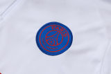 26-27 PSG White Red Kids Half Pull Tracksuit #E26073(童装)(半拉链)