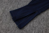 26-27 England Light blue Half Pull Tracksuit #B26052(半拉链)
