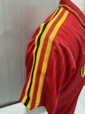 1990 Belgium Home Retro Soccer Jersey