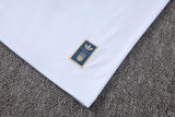 26-27 Italy Light blue Half Pull Tracksuit #B26060(半拉链)