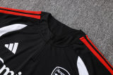 26-27 ARS Black Kids Half Pull Tracksuit #E26040(童装)(半拉链)