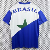 1993-1994 Brazil Blue Yellow Green Retro Training shirts