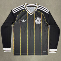 26-27 Germany Black Gold Long Sleeve Soccer Jersey (长袖)
