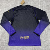 26-27 BAR Black Purple Long Sleeve Soccer Jersey (长袖)