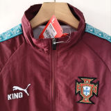 26-27 Portugal Red Windbreaker