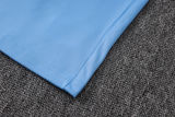 26-27 England Light blue Half Pull Tracksuit #B26052(半拉链)