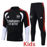 26-27 ARS Black Kids Half Pull Tracksuit #E26040(童装)(半拉链)