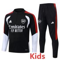 26-27 ARS Black Kids Half Pull Tracksuit #E26040(童装)(半拉链)