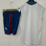 26-27 Portugal White Tank top and shorts suit (背心短裤)