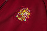26-27 Spain Brown Red Kids Jacket Tracksuit #E26047(童装)