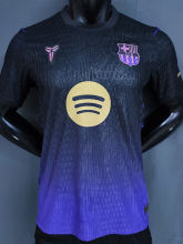 26-27 BAR Black Purple Player Version Soccer Jersey