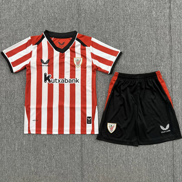 26-27 Bilbao Home Kids Soccer Jersey