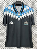 26-27 Newcastle Black Casual Edition Fans Soccer Jersey