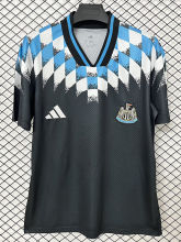 26-27 Newcastle Black Casual Edition Fans Soccer Jersey