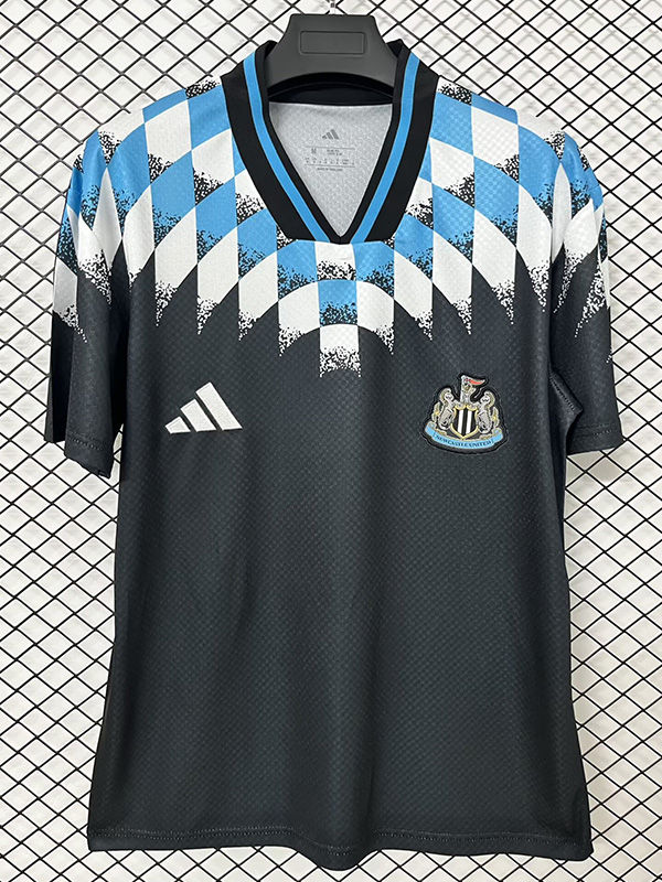 26-27 Newcastle Black Casual Edition Fans Soccer Jersey
