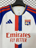 26-27 Lyon Home Fans Soccer Jersey