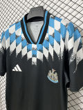 26-27 Newcastle Black Casual Edition Fans Soccer Jersey