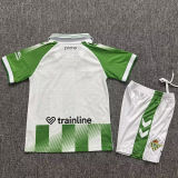 26-27 Real Betis Home Kids Soccer Jersey