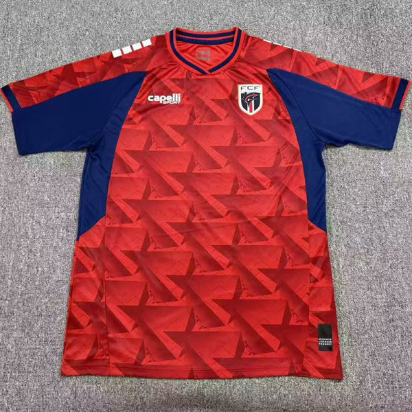 26-27 Cape Verde Third Fans Soccer Jersey