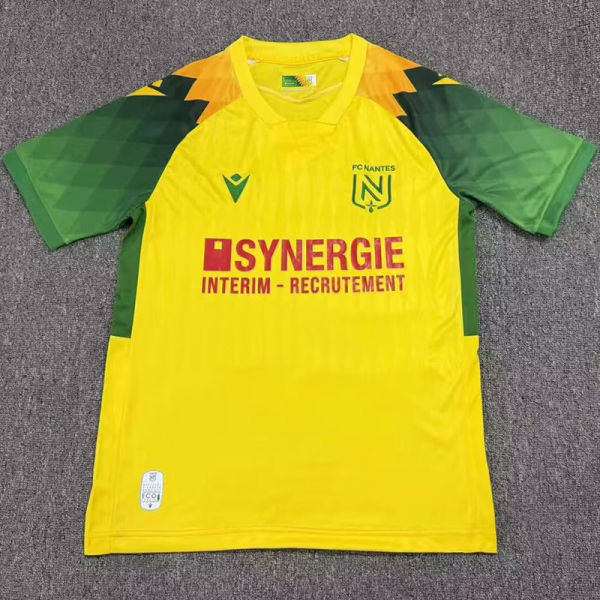 26-27 Nantes Home Fans Soccer Jersey