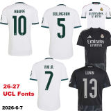 26-27 RMA Black Special Edition Player Version Training shirts