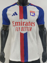 26-27 Lyon Home Player Version Soccer Jersey