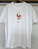 26-27 France White High Quality Casual T-Shirt #黄标