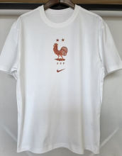 26-27 France White High Quality Casual T-Shirt #黄标