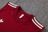 26-27 Spain Brown Red Tank top and shorts suit #D26044