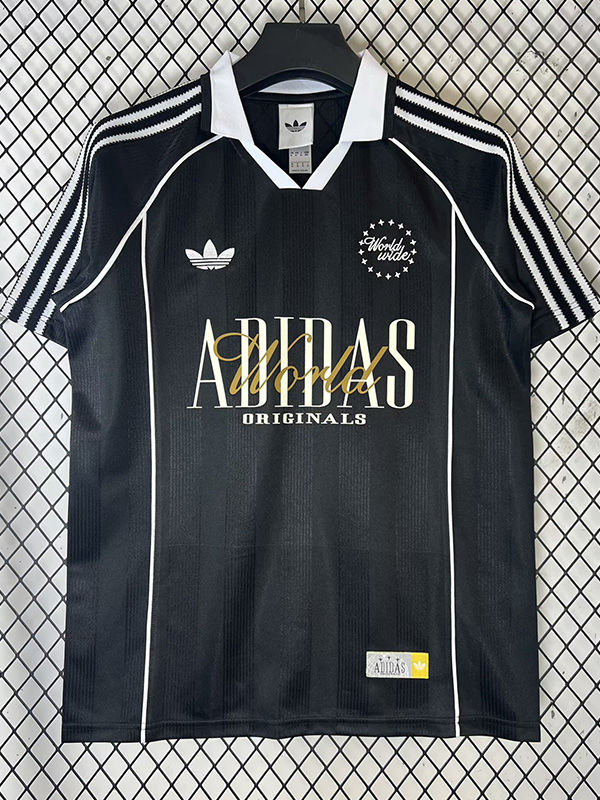 26-27 Ad Originals Black Polo Short Sleeve 黑