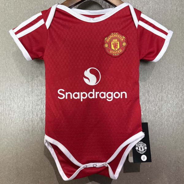 26-27 Man Utd Home Baby Infant Crawl Suit