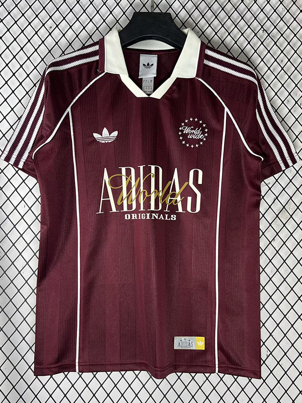 26-27 Ad Originals Brown Red Polo Short Sleeve