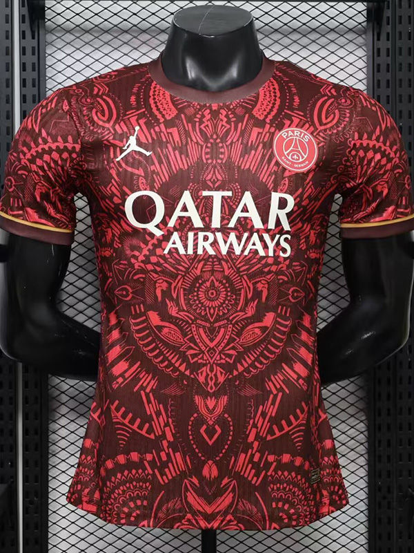 26-27 PSG Brown Red Special Edition Player Version Training shirts