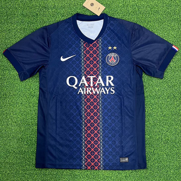 25-26 PSG Home Have 2 Stars Fans Soccer jersey (前带2星)
