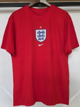 26-27 England Red High Quality Casual T-Shirt