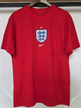 26-27 England Red High Quality Casual T-Shirt
