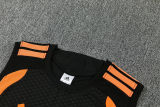 26-27 ARS Black Tank top and shorts suit