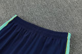 26-27 Brazil Lake blue Half Pull Tracksuit (半拉链)