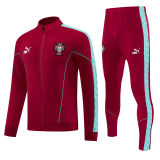 26-27 Portugal Red Jacket Tracksuit