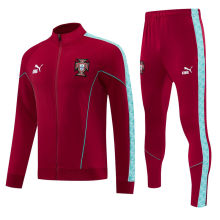 26-27 Portugal Red Jacket Tracksuit