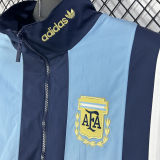 26-27 Argentina Royal blue Windbreaker