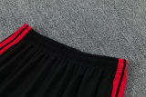 26-27 Man Utd Black Training Short Suit