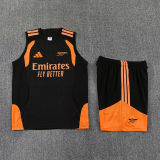 26-27 ARS Black Tank top and shorts suit