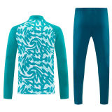 26-27 Portugal Green Half Pull Tracksuit (半拉链)