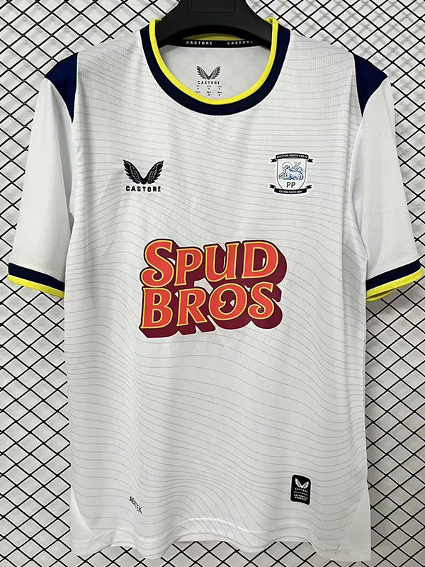 26-27 Preston North End Home Fans Soccer Jersey