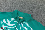 26-27 Portugal Green Half Pull Tracksuit (半拉链)