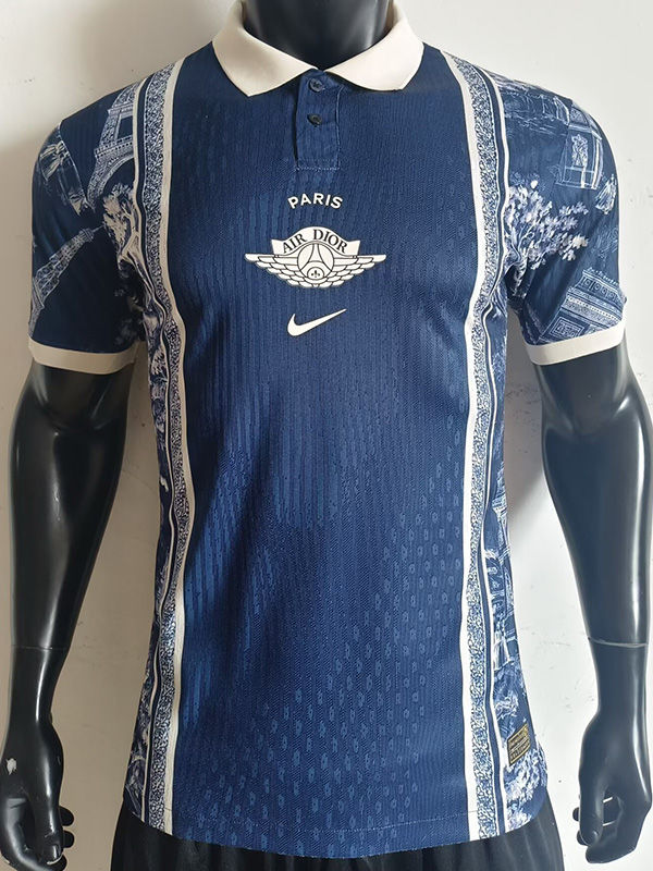 26-27 PSG Royal Blue Casual Edition Player Version Training shirts