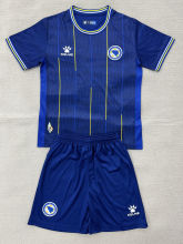 26-27 Bosnia and Herzegovina Home Kids Soccer Jersey