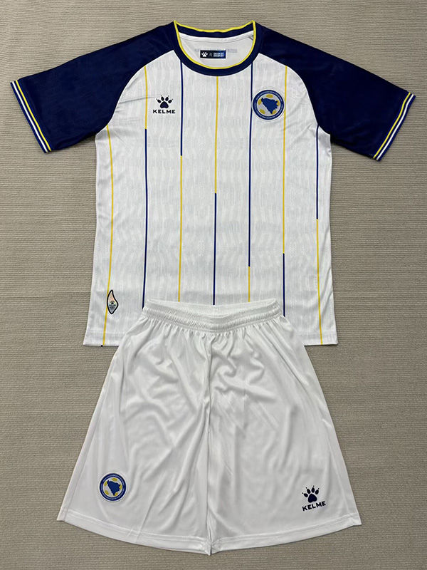 26-27 Bosnia and Herzegovina Away Kids Soccer Jersey